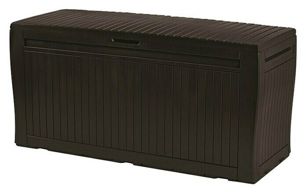 Keter Vrtna škatla za shranjevanje Comfy (117 x 45 x 58 cm, Plastika, Rjava)