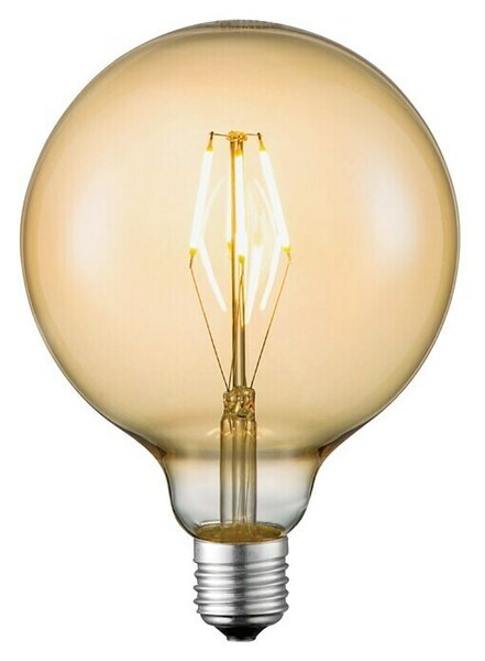 Home Sweet Home LED svetlobni vir Globe-Form E27 (E27, Možnost zatemnitve, Toplo bela, 400 lm, 4 W, Premer: 12,5 cm)