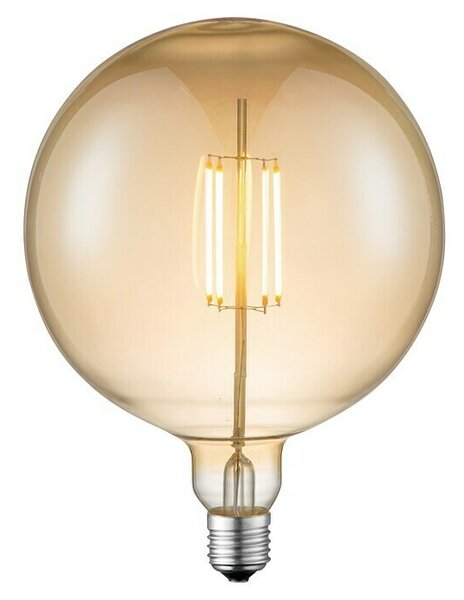 Home Sweet Home LED svetlobni vir Globe-Form E27 (E27, Možnost zatemnitve, Toplo bela, 400 lm, 4 W, Premer: 18 cm)