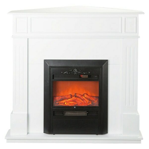 Voltomat HEATING Električni kamin (Bele barve/črne barve, 67,5 x 109 x 100 cm) productname.garantie.plussign BAUHAUS garancija 5 let za naprave na ele