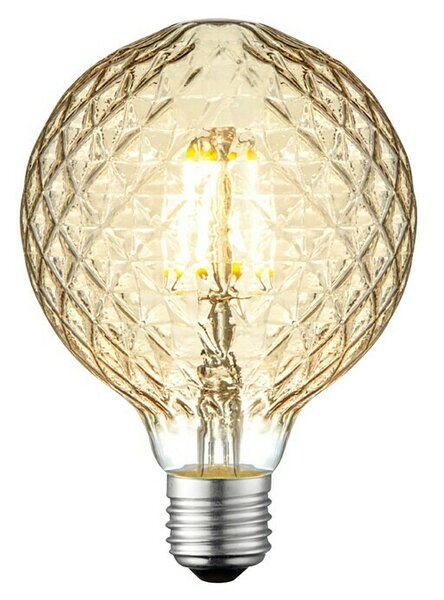 Home Sweet Home LED svetlobni vir Vintage okrogle oblike E27 (E27, Možnost zatemnitve, Toplo bela, 380 lm, 4 W)