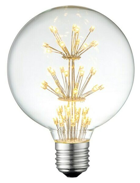 Home Sweet Home LED svetlobni vir Vintage okrogle oblike E27 (E27, Ni mogoče zatemniti, Toplo bela, 100 lm, 1,5 W)