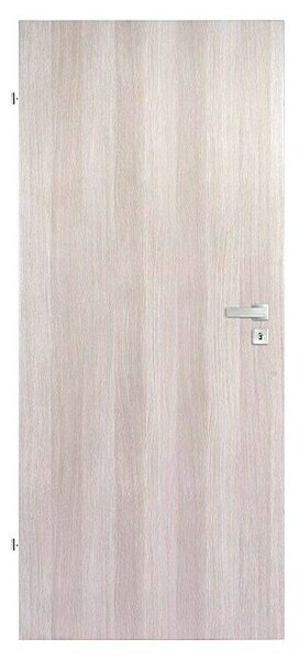 Doornite Sobna vrata (750 x 2.000 mm, Smer odpiranja: Levo, Beli hrast, Satje, Prevlečeno s folijo)