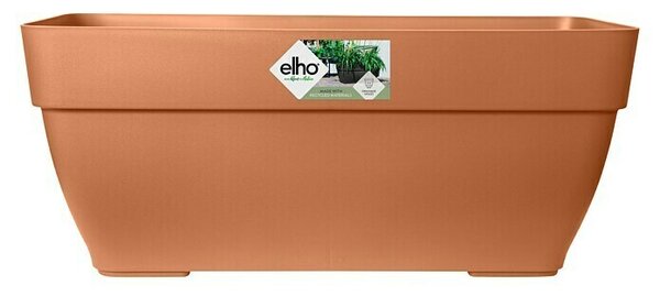 Elho Vibia Campana Korito za rastline (Zunanje dimenzije (Do x Š x V): 35 x 76,5 x 33,3 cm, Plastika, Terakota)