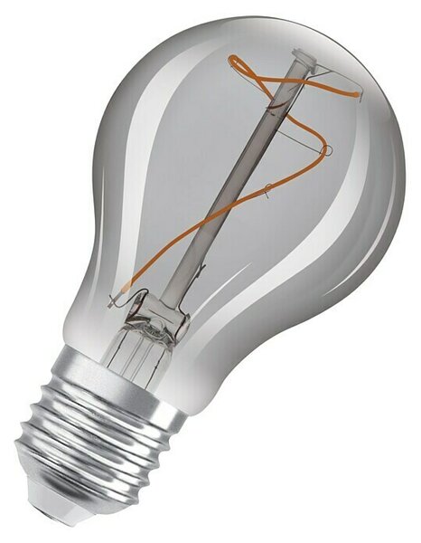 Osram LED svetlobni vir Vintage Edition 1906 v obliki žarnice E27 (E27, Ni mogoče zatemniti, Toplo bela, 100 lm, Hruška, Smoke)