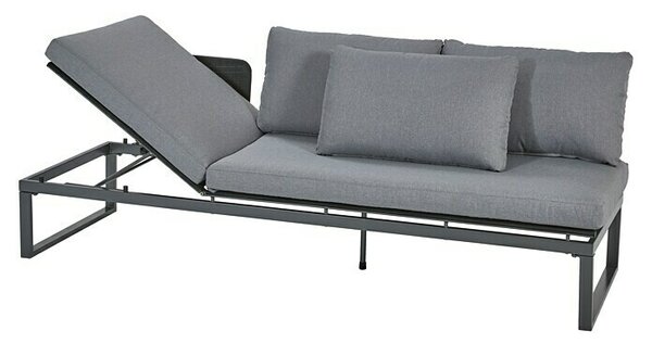 Sunfun Maja Slim Lounge kavč ležišče (Š x G x V: 198 x 67 x 64,5 cm, Antracit)