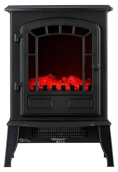 Voltomat HEATING Električni kamin (1.950 W, Črne barve, 24 x 39 x 56,5 cm) productname.garantie.plussign BAUHAUS garancija 5 let za naprave na elektri