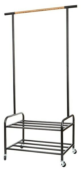 Store It Voziček za oblačila Loft (Do x Š x V: 52,5 x 91,5 x 173 cm, Kolesca, Kovina)