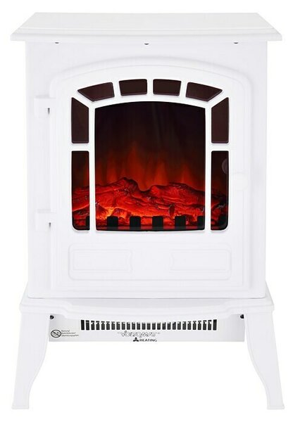 Voltomat HEATING Električni kamin (2.000 W, Bele barve, 24 x 39 x 56,5 cm) productname.garantie.plussign BAUHAUS garancija 5 let za naprave na elektri