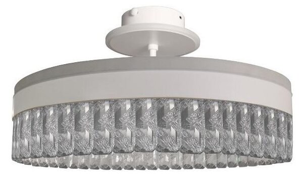 LED Zatemnitveni nadgradni lestenec LED/75W/230V 3000-6500K bela + Daljinski upravljalnik