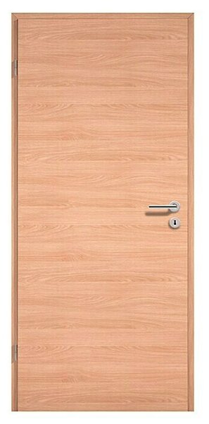 GetaDoor Lamineo Sobna vrata GLN 42Q (850 x 2.000 mm, Smer odpiranja: Levo, Svetli hrast, Cevasta iverka, CPL (kontinuirano stiskan laminat))