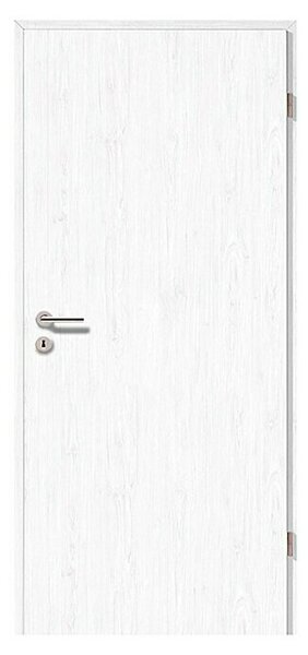 GetaDoor Lamineo Sobna vrata GLN 15 (650 x 2.000 mm, Smer odpiranja: Desno, Bela/siva, Cevasta iverka, CPL (kontinuirano stiskan laminat))