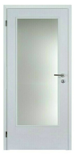 Doornite Sobna vrata s steklom (750 x 2.000 mm, Smer odpiranja: Levo, Satje, Lakirana površina)