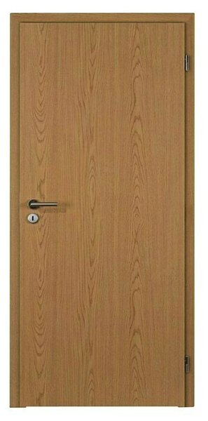 Doornite Sobna vrata (750 x 2.000 mm, Smer odpiranja: Desno, Svetli hrast, Satje, Prevlečeno s folijo)