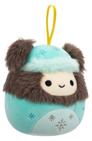 Tekstilni okrasek za jelko ø 10 cm Yeti Rilo – SQUISHMALLOWS