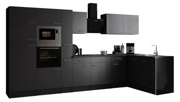Respekta Kotna Kuhinja Z Aparati Oliver, 370x172cm