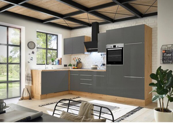 Respekta Kotna Kuhinja Premium Marleen, 340x170cm