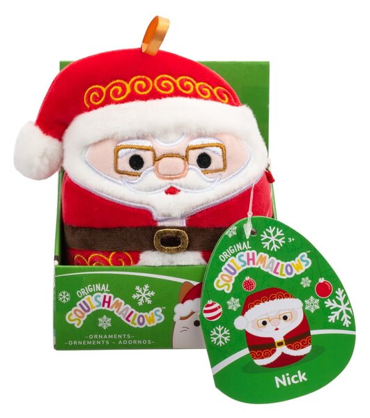 Tekstilni okrasek za jelko ø 10 cm Santa Nick – SQUISHMALLOWS