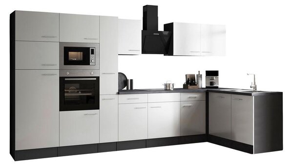 Respekta Kotna Kuhinja Z Aparati Oliver, 370x172cm