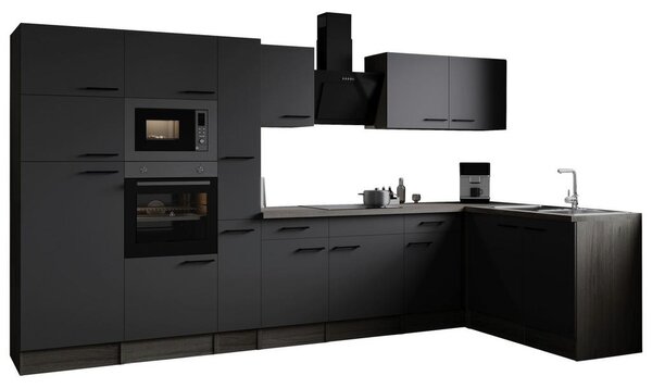 Respekta Kotna Kuhinja Z Aparati Oliver, 370x172cm