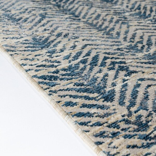 Modra preproga 160x230 cm Lua Abstract – Flair Rugs