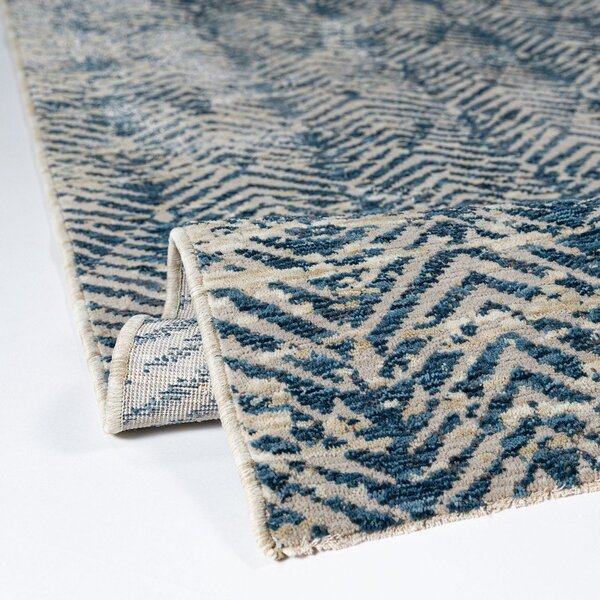 Modra preproga 160x230 cm Lua Abstract – Flair Rugs