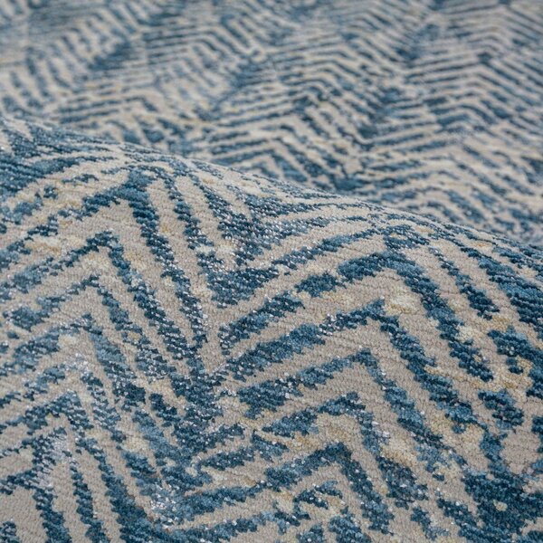 Modra preproga 160x230 cm Lua Abstract – Flair Rugs