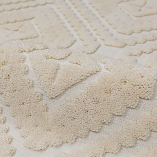 Kremno bela preproga 160x230 cm Diomara – Flair Rugs