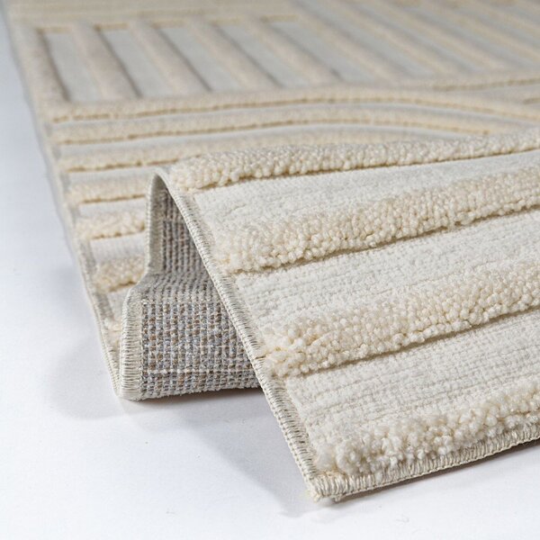 Kremno bela preproga 200x300 cm Elara – Flair Rugs