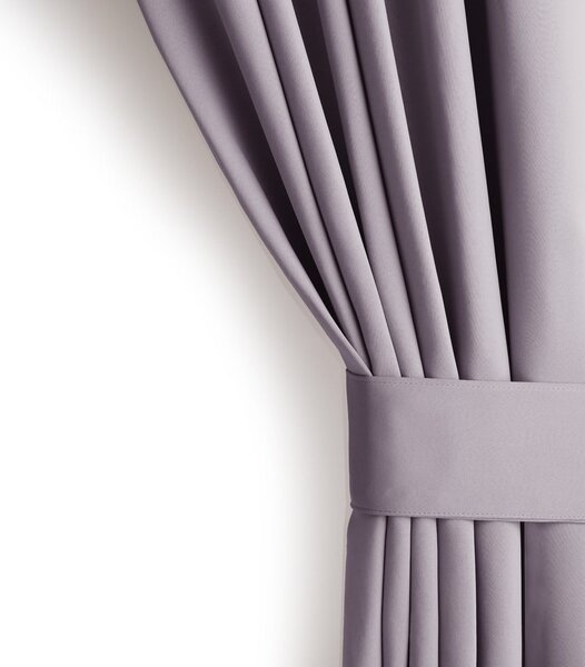 Prašno rožnata zavesa za delno zatemnitev 140x245 cm Kierra – Restilo