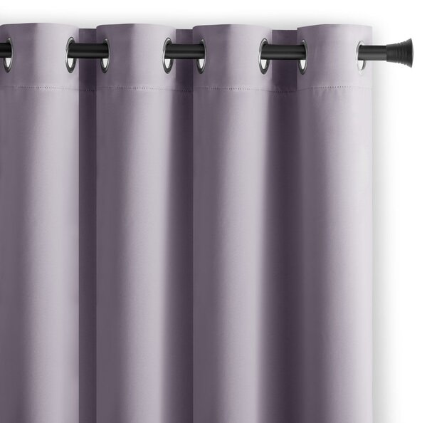 Prašno rožnata zavesa za delno zatemnitev 140x175 cm Kierra – Restilo