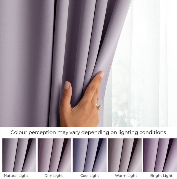 Prašno rožnata zavesa za delno zatemnitev 140x245 cm Kierra – Restilo