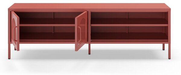 Opečnato oranžna TV omarica 160x50 cm Diora – Marckeric