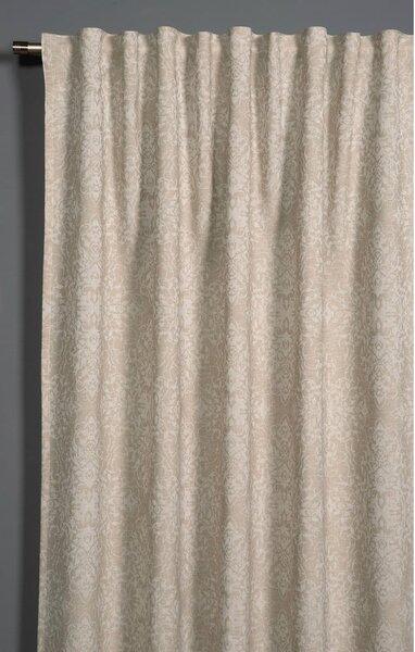 Bež zatemnitvena izolacijska zavesa iz žakarja 140x245 cm Ornament – Sehlbach