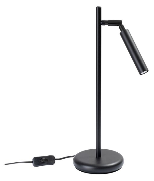 Črna namizna svetilka (višina 43 cm) Fideus – Nice Lamps