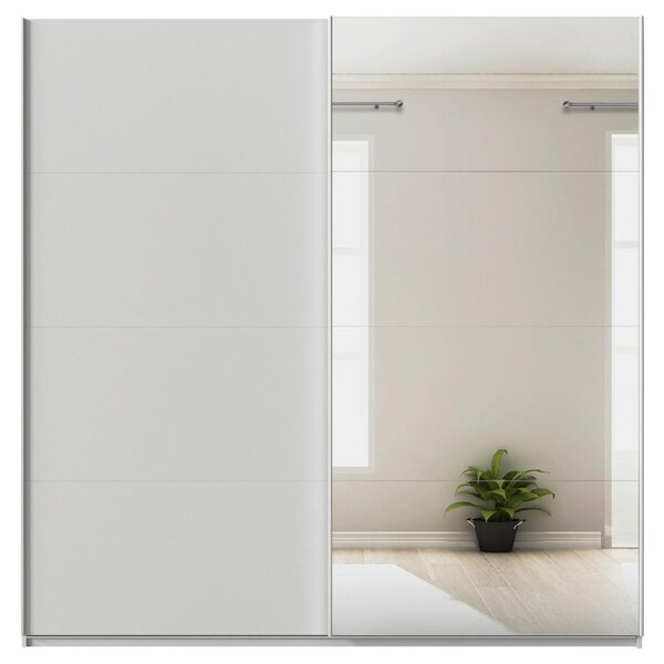 Modern Living Omara Z Drsnimi Vrati Feldkirch, Svetlo Siva