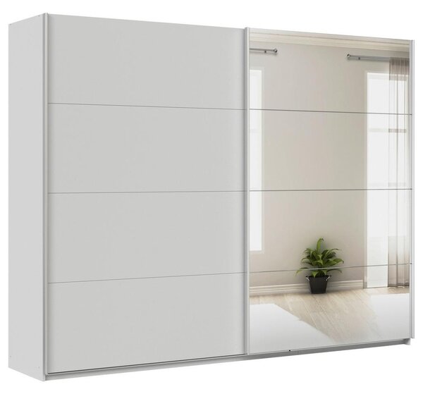 Modern Living Omara Z Drsnimi Vrati Feldkirch, Svetlo Siva