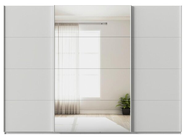 Modern Living Omara Z Drsnimi Vrati Feldkirch, Svetlo Siva