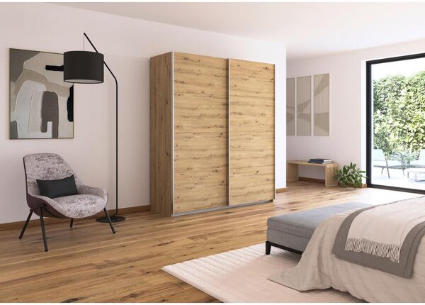 Modern Living Omara Z Drsnimi Vrati Feldkirch, Barva Hrasta