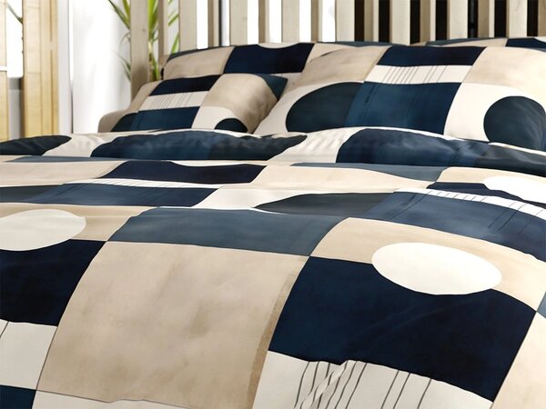 Krepposteljnina SOMVORA POLY barvna Dimenzije posteljnine: 70 x 90 cm | 140 x 200 cm