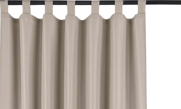 Vrtna zavesa GARDIO ELEGANT vodoodporna 150x220, svetlo bež