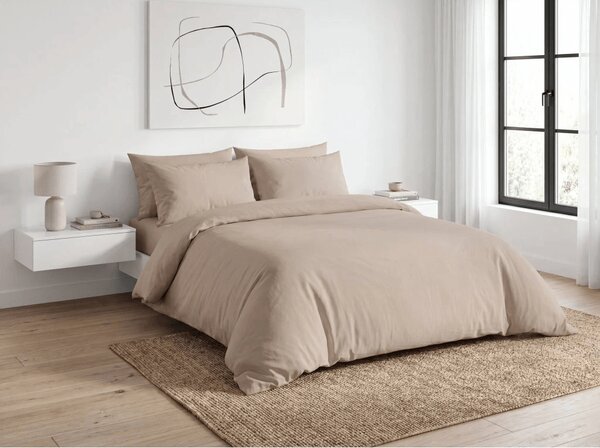 Krep posteljnina TAUPEXA bež-siva Dimenzije posteljnine: 70 x 90 cm | 140 x 220 cm