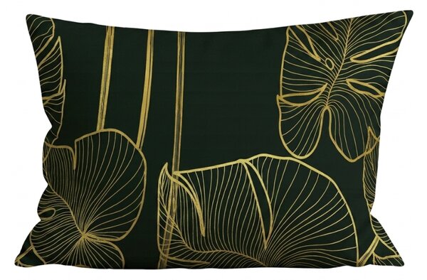 Prevleka za vzglavnik iz mikrovlaken VENECIA 70x90 cm, temno zelena
