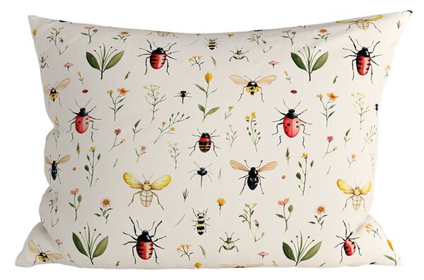 Poli-bombažna prevleka za blazino INSECTA POLY 70x90 cm, barvna