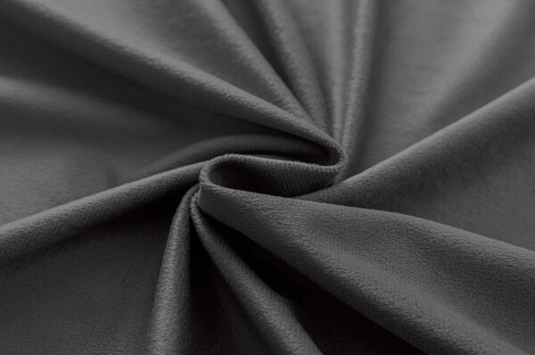Zatemnitvena zavesa DREAM VELVET 140x250 cm, temno siva Za obesiti: Kovinski obročki