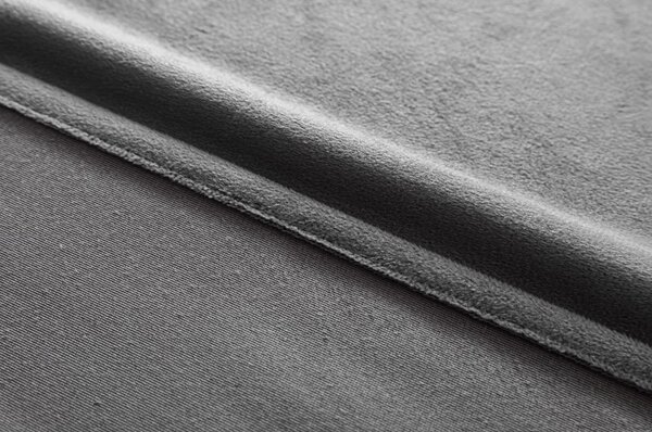 Zatemnitvena zavesa DREAM VELVET 140x250 cm, temno siva Za obesiti: Kovinski obročki