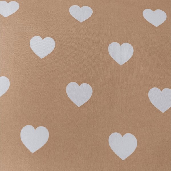 Posteljnina iz mikrovlaken CARAMHEART rjava Dimenzije posteljnine: 70 x 90 cm | 140 x 200 cm