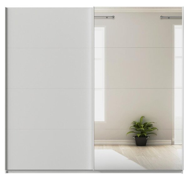Modern Living Omara Z Drsnimi Vrati Feldkirch, Svetlo Siva