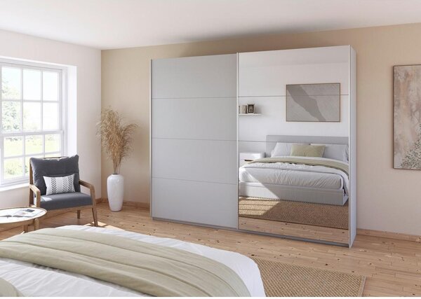 Modern Living Omara Z Drsnimi Vrati Feldkirch, Svetlo Siva