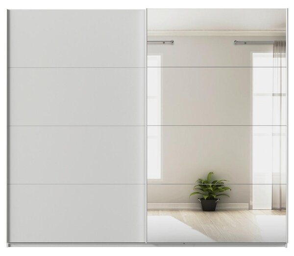 Modern Living Omara Z Drsnimi Vrati Feldkirch, Svetlo Siva